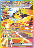 Jolteon ex 153/131 Prismatic Evolutions English Pokémon card artwork