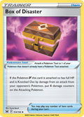 Box of Disaster 154/196 Lost Origin English Pokémon card