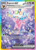 Espeon ex 155/131 Prismatic Evolutions English Pokémon card artwork