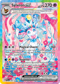 Sylveon ex 156/131 Prismatic Evolutions English Pokémon card artwork