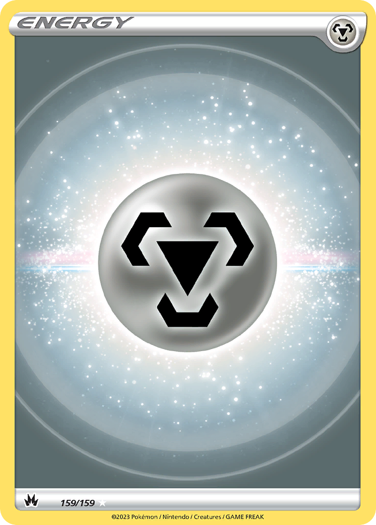 Metal Energy 159/159 Crown Zenith English Pokémon card