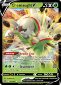 Chesnaught V 15/195 Silver Tempest English card