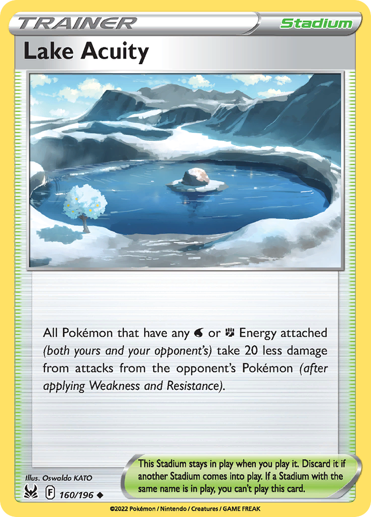 Lake Acuity 160/196 Lost Origin English card