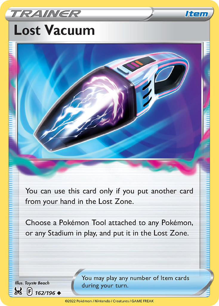 Lost Vacuum 162/196 Lost Origin English card
