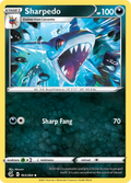 Sharpedo 163/264 Fusion Strike English Pokémon card