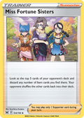 Miss Fortune Sisters 164/196 Lost Origin English Pokémon card