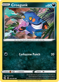 Croagunk 165/264 Fusion Strike English Pokémon card
