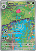 Ivysaur 167/165 151 English Pokémon card artwork