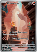 Charmander 168/165 151 English Pokémon card artwork