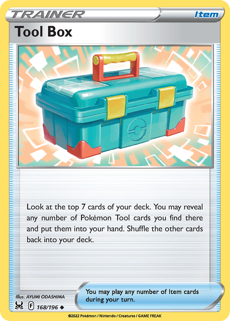 Tool Box 168/196 Lost Origin English card
