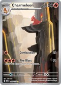 Charmeleon 169/165 151 English Pokémon card artwork
