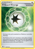 V Guard Energy 169/195 Silver Tempest English Pokémon card