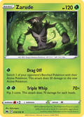Zarude 16/159 Crown Zenith English card