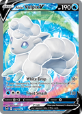 Alolan Vulpix V 173/195 Silver Tempest English card
