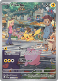 Pikachu 173/165 151 English Pokémon card artwork