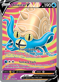 Omastar V 174/195 Silver Tempest English card