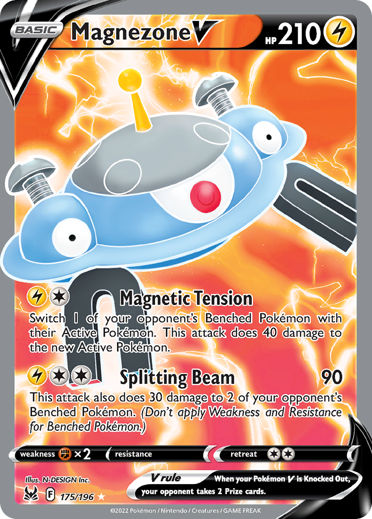 Magnezone V 175/196 Lost Origin English card