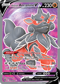 Hisuian Arcanine V 179/195 Silver Tempest English card