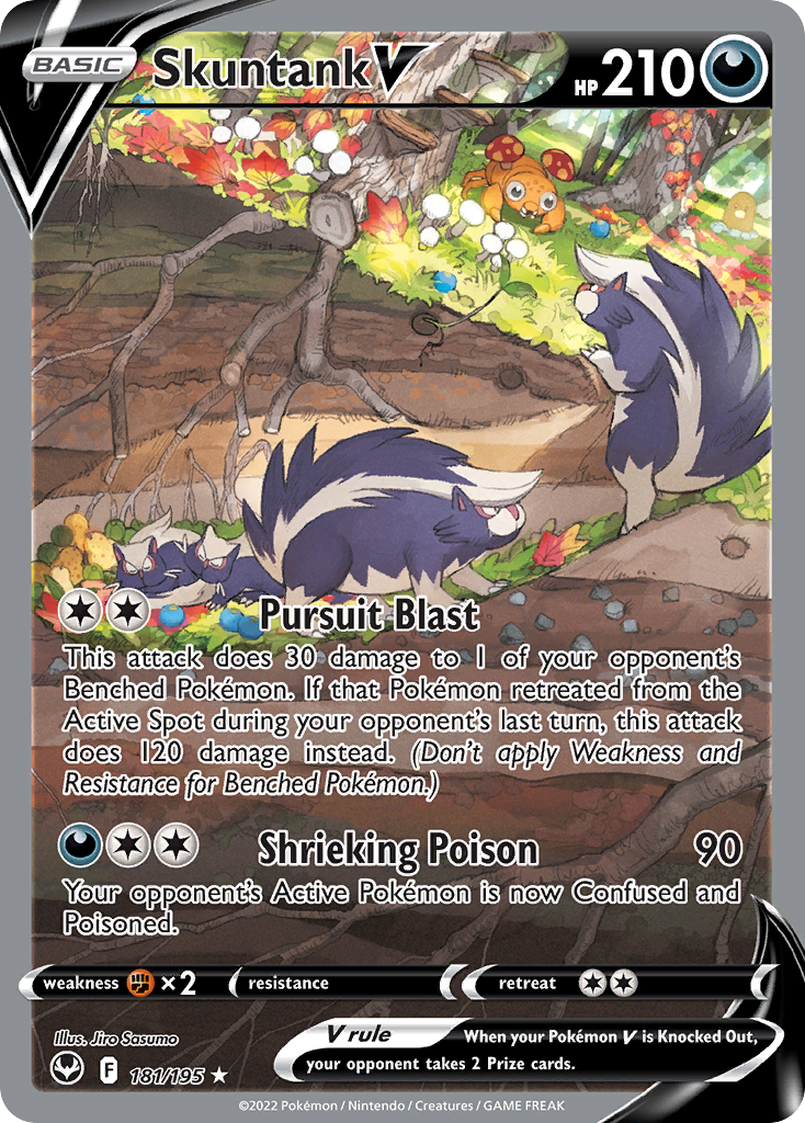 Skuntank V 181/195 Silver Tempest English card