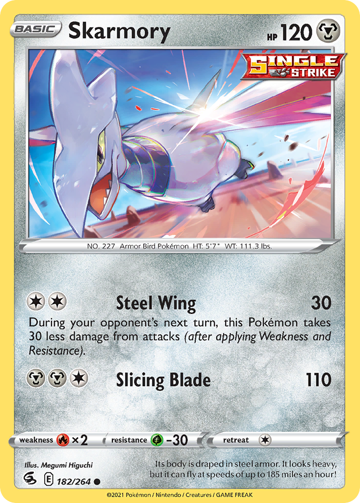 Skarmory 182/264 Fusion Strike English card
