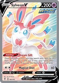 Sylveon V 183/203 Evolving Skies English Pokemon card