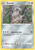 Durant 184/264 Fusion Strike English Pokémon card
