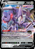 Genesect V 185/264 Fusion Strike English Pokémon card