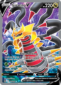 Giratina V 185/196 Lost Origin English Pokémon card