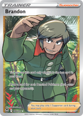 Brandon 188/195 Silver Tempest English card