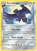 Corviknight 190/264 Fusion Strike English Pokémon card