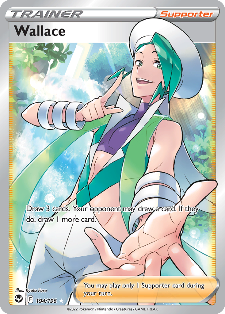 Wallace 194/195 Silver Tempest English card