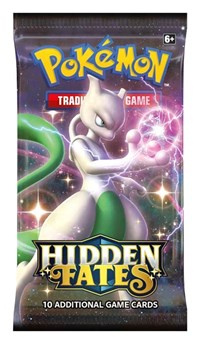 Hidden Fates Booster Pack sealed Pokémon TCG product