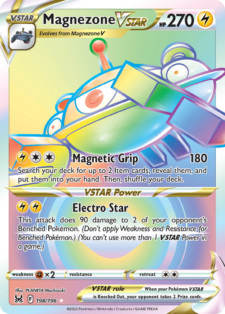 Magnezone VSTAR 198/196 Lost Origin English card