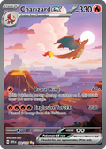 Charizard ex 199/165 151 English Pokémon card artwork