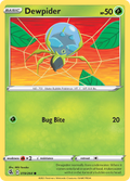 Dewpider 19/264 Fusion Strike English Pokémon card