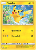 Pikachu 19/68 Hidden Fates English Pokémon card
