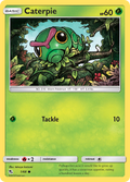 Caterpie 1/68 Hidden Fates English Pokémon card
