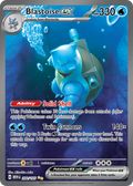 Blastoise ex 200/165 151 English Pokémon card artwork