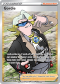 Gordie 201/203 Evolving Skies English Pokemon card