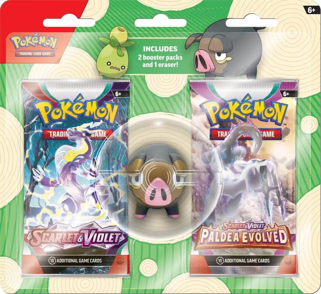 2023 Back to School merchandise — Lechonk Eraser Blister English Pokémon TCG product