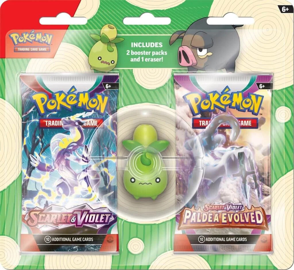 2023 Back to School merchandise — Smoliv Eraser Blister English Pokémon TCG product