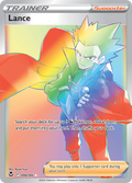Lance 206/195 Silver Tempest English Pokémon card
