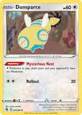 Dunsparce 207/264 Fusion Strike English Pokémon card