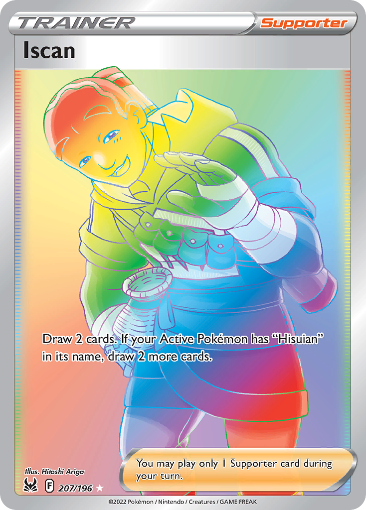 Iscan 207/196 Lost Origin English card