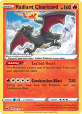 Radiant Charizard 20/159 Crown Zenith English card
