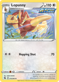 Lopunny 213/264 Fusion Strike English Pokémon card