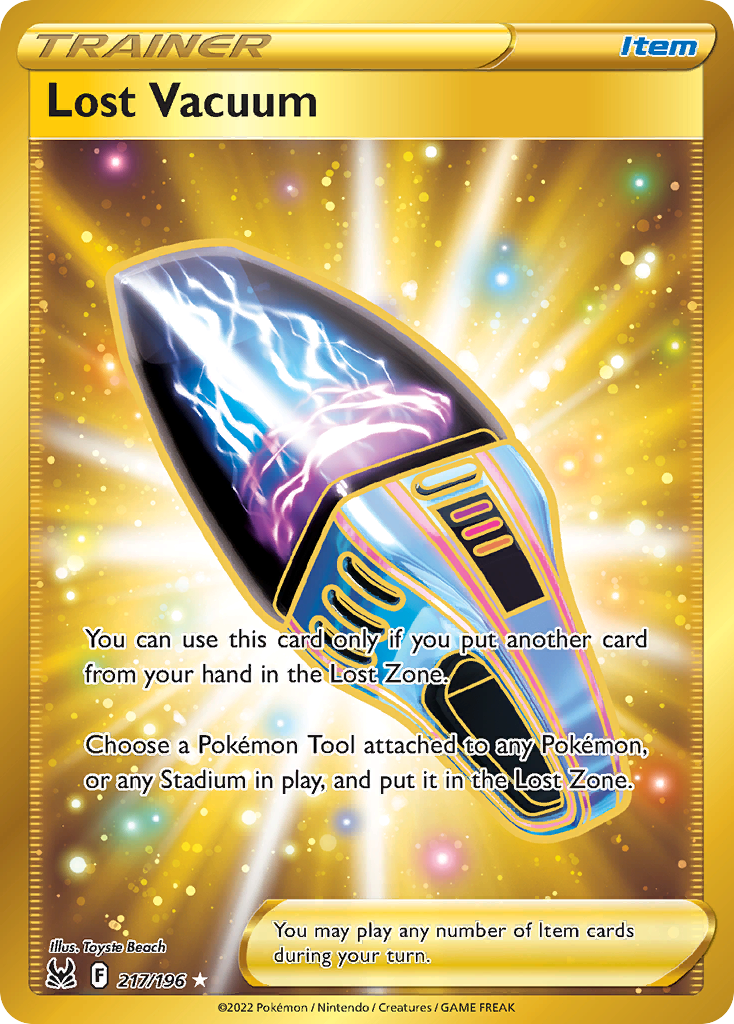 Lost Vacuum 217/196 Lost Origin English card