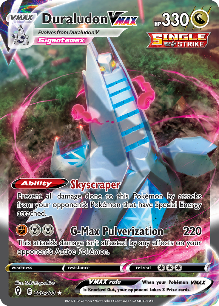 Corvisquire 220/264 Fusion Strike English card