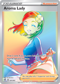 Aroma Lady 221/203 Evolving Skies English Pokemon card