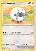 Wooloo 222/264 Fusion Strike English Pokémon card